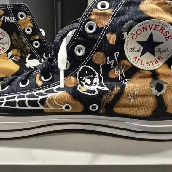 Converse Chuck Taylor All Star Pro Hi Sean Pablo Bleach 172388C MENS SIZE 11 NEW - Picture 7 of 8